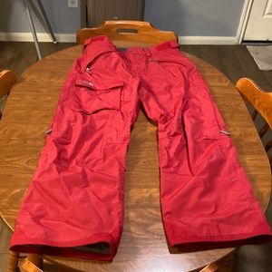 Like New!! Men’s Red North Face Ski Pants